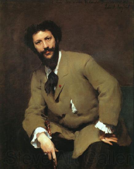 John Singer Sargent Portrait of Carolus Duran Norge oil painting art